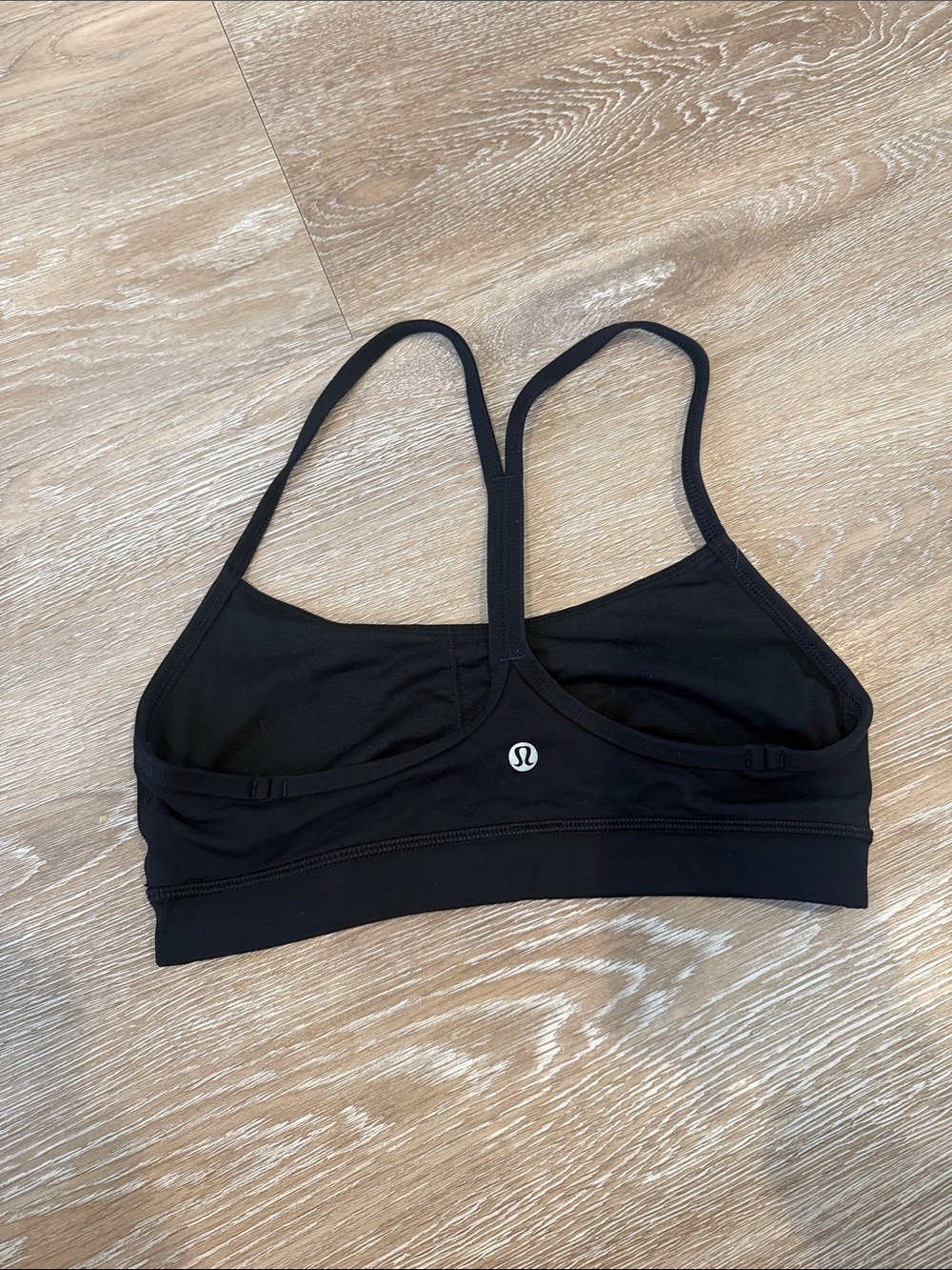 lululemon athletica Black Racerback Adjustable-Strap Sports Bra